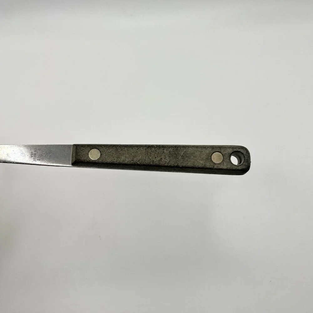 Vintage Flint Stainless USA Carving Fork 2-Prong Meat Mid Century Retro Kitchen